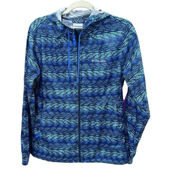 Columbia Women’s Flash Forward Printed Windbreaker Size: M - Picture 1 of 8